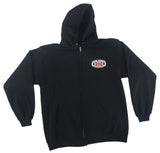 OG Sweatshirt with Zipper- BLACK